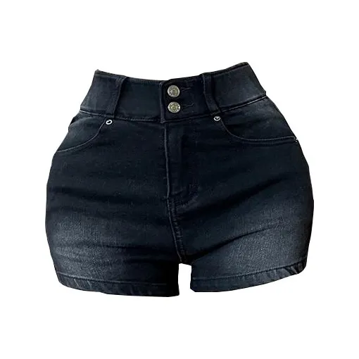 Si Bei'er Denim Shorts Women's-0
