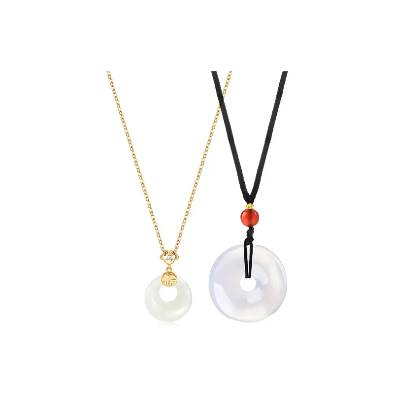 GUDS GAVE Chalcedony Necklaces Women's-6