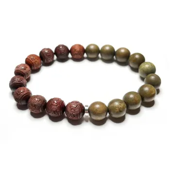 CUIJING Green Sandalwood Bracelets Unisex