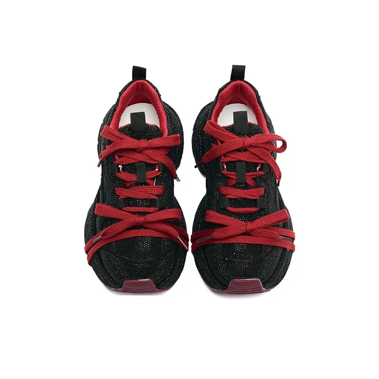 Yang Nianhua Breathable Coverage Balance Low Top Chunky Sneakers Women's-2