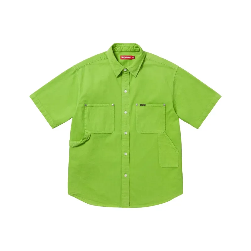 Supreme Loose Fit S/S Denim Painter Shirt-0