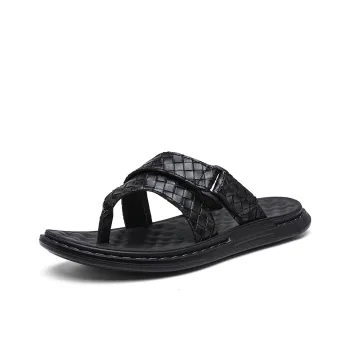 Shiozawa Rubber Sole Stitching Quick Dry Flip Flops Men's
