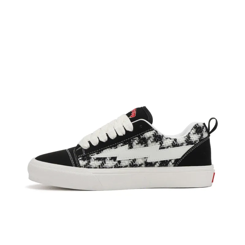 VFTS Anti Slip And Wear Resistant Height Increasing Low Top Skateboard Shoes Unisex-36