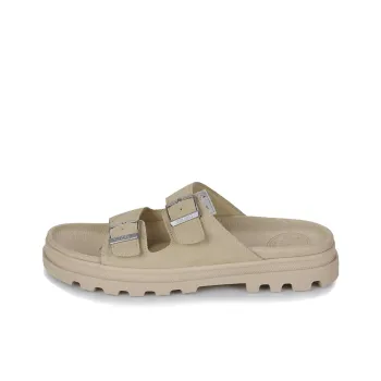 Palladium Slip Resistant Abrasion Resistant Slide Slippers Women's Beige