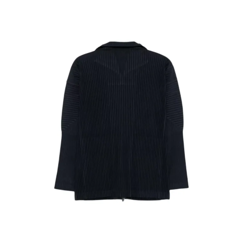 Homme Plissé Issey Miyake Pleated Shirt Jacket-1