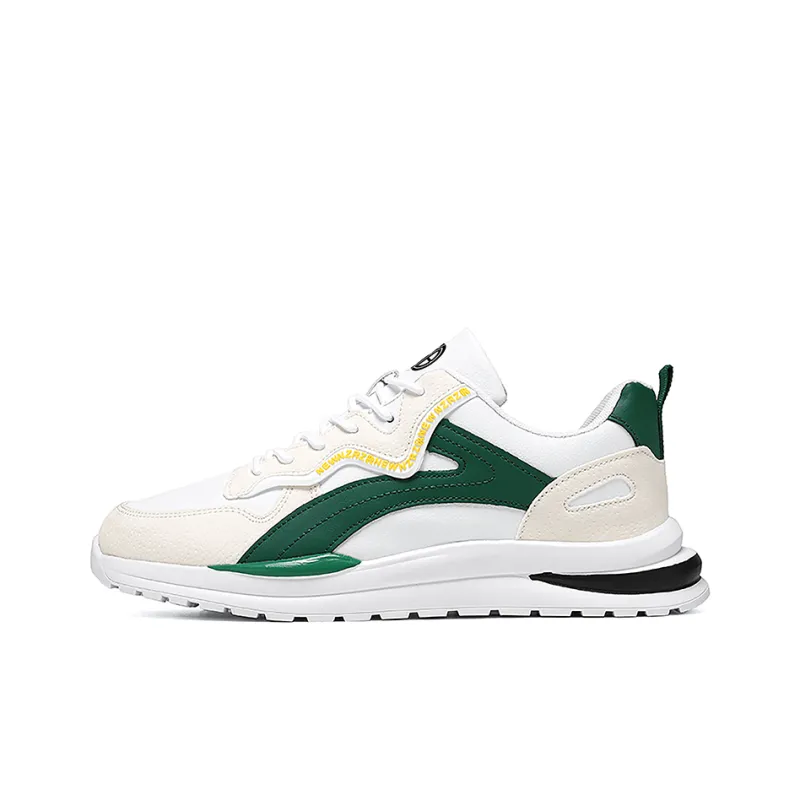 Yi Jiabao Slip Resistant And Breathable Low Top Chunky Sneakers Men's-0