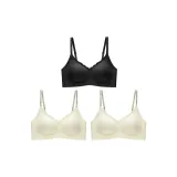 3 Pack (Black+2 Champagne White)