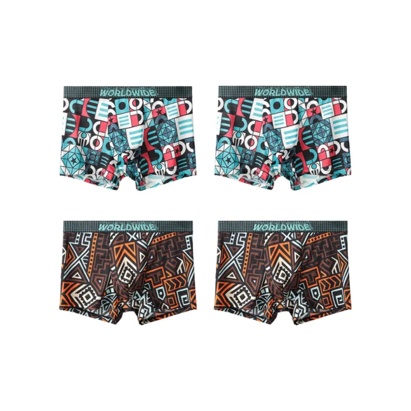 PLANDOO Underpants Men's 4 Pack-20