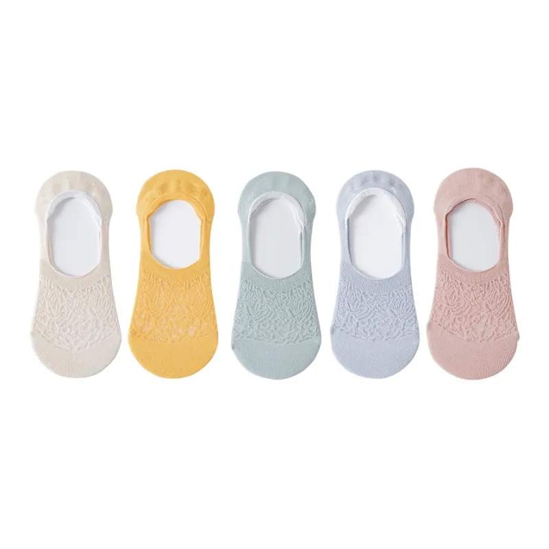 2323 No Show Socks Women's 5 Pack-0