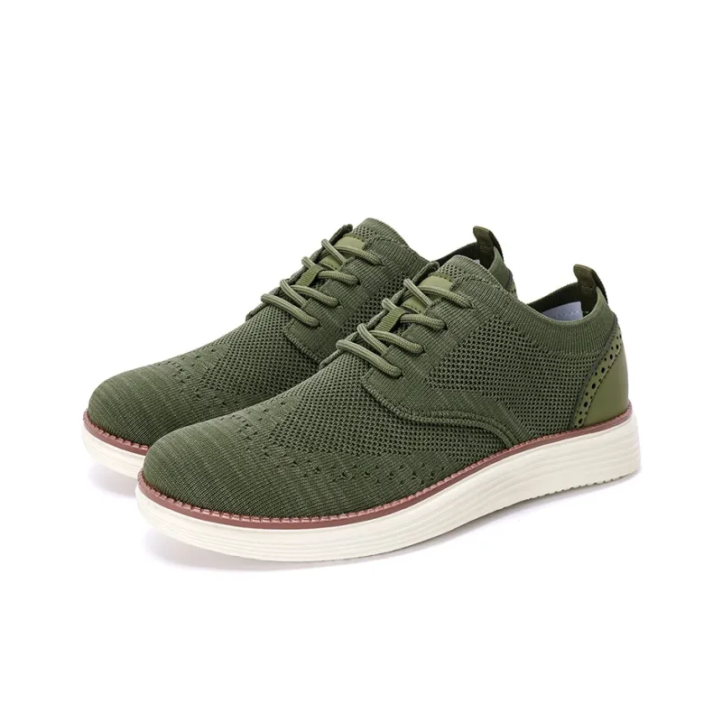 KYMOOU Shock Absorbers Slip Resistant Breathable Low Top Casual Shoes Men's-17