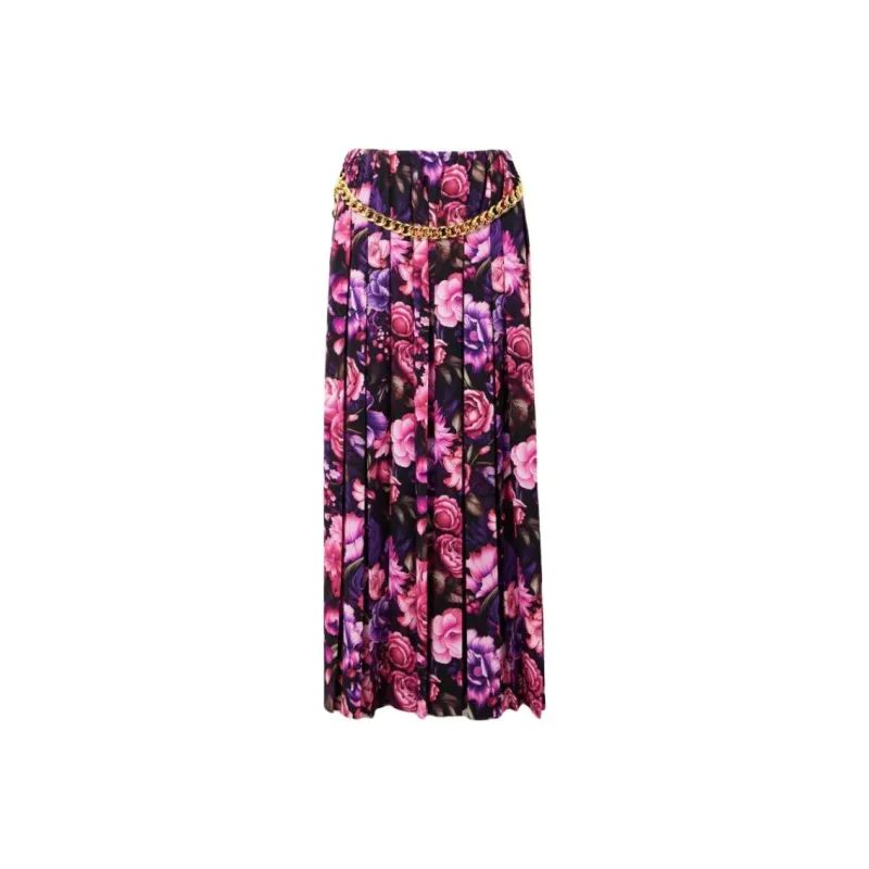 Balenciaga Casual Long Skirt Women's Pink-0