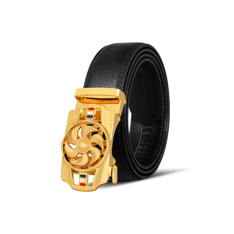 TUCANO Cow Split Leather Belts Men's Width 3.5CM-5