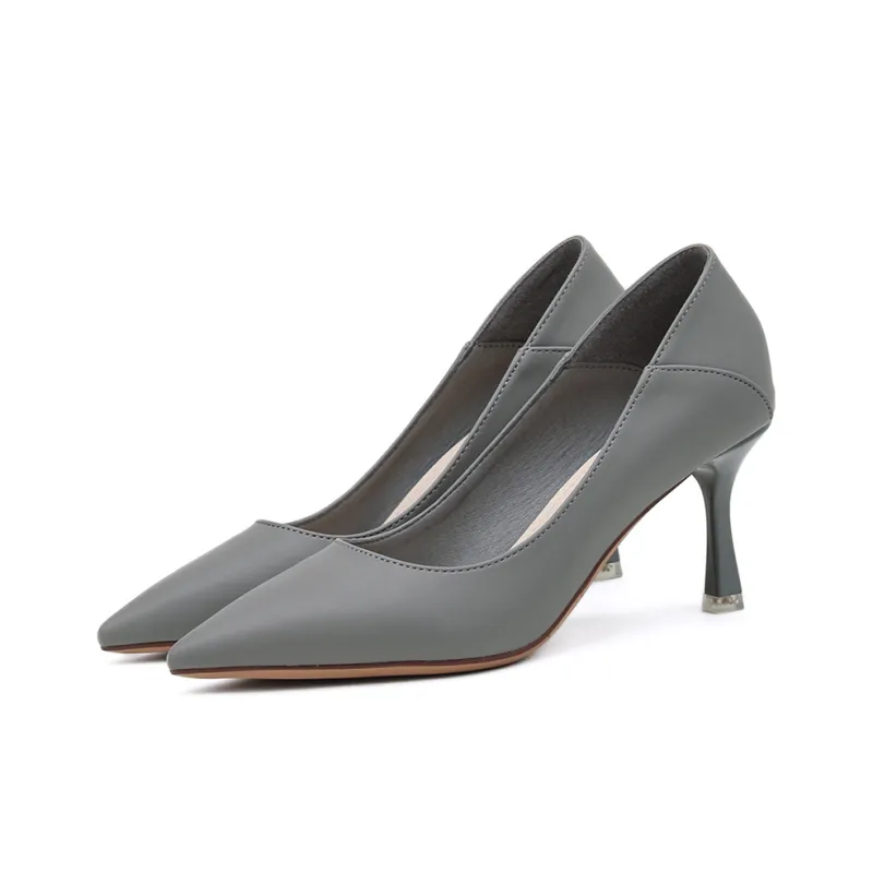 Lan Miao Slim Heel High Heels Women's-0