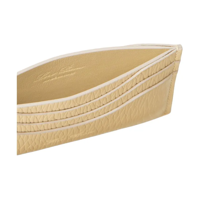 Loro Piana Extra Calfskin Card Holder Women's Chantilly Cream-3