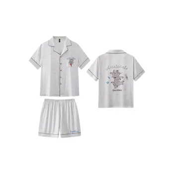 Gongdie x Disney Pajama Set Men's Gray