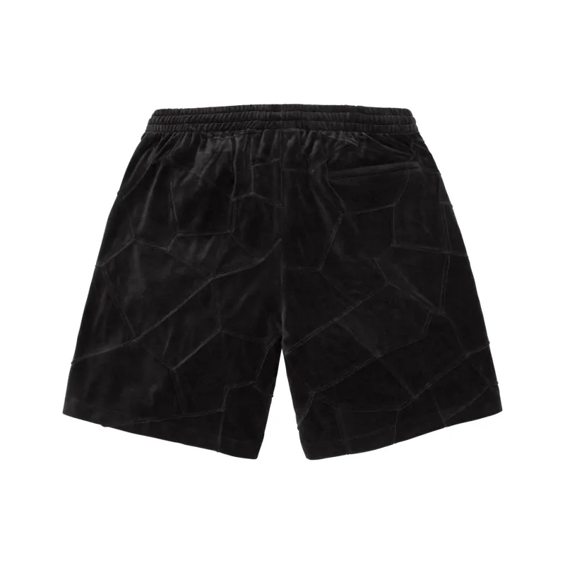 Supreme Patchwork Velour Short-6