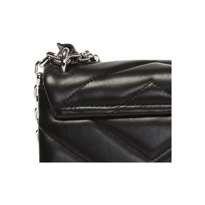 MICHAEL KORS Cece Leather Crossbody Bag, Shoulder Bag Mini Women's Black-4