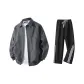 Red Clay Gray+Black Pants