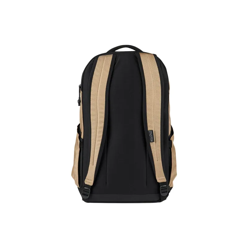 JanSport Recycled Polyester Backpack Unisex Brown & Black-5