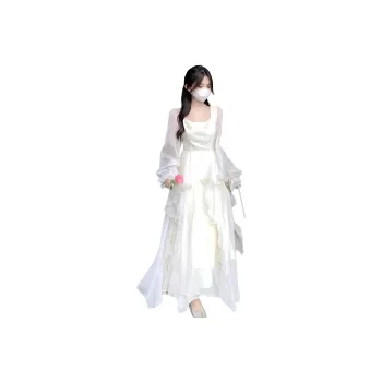 Dior Beauty Long Sleeved Dress Women's