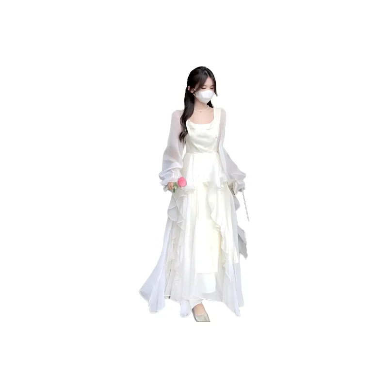 Dior Beauty Long Sleeved Dress Women's-0