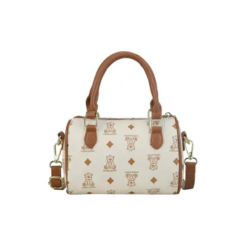 BAODIDAISHU PU Shoulder Bag, Crossbody Bag, Handbag Regular Women's Ivory/Pink/Brown/Pink