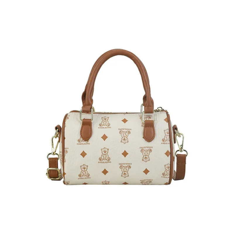 BAODIDAISHU PU Shoulder Bag, Crossbody Bag, Handbag Regular Women's Ivory/Pink/Brown/Pink-0