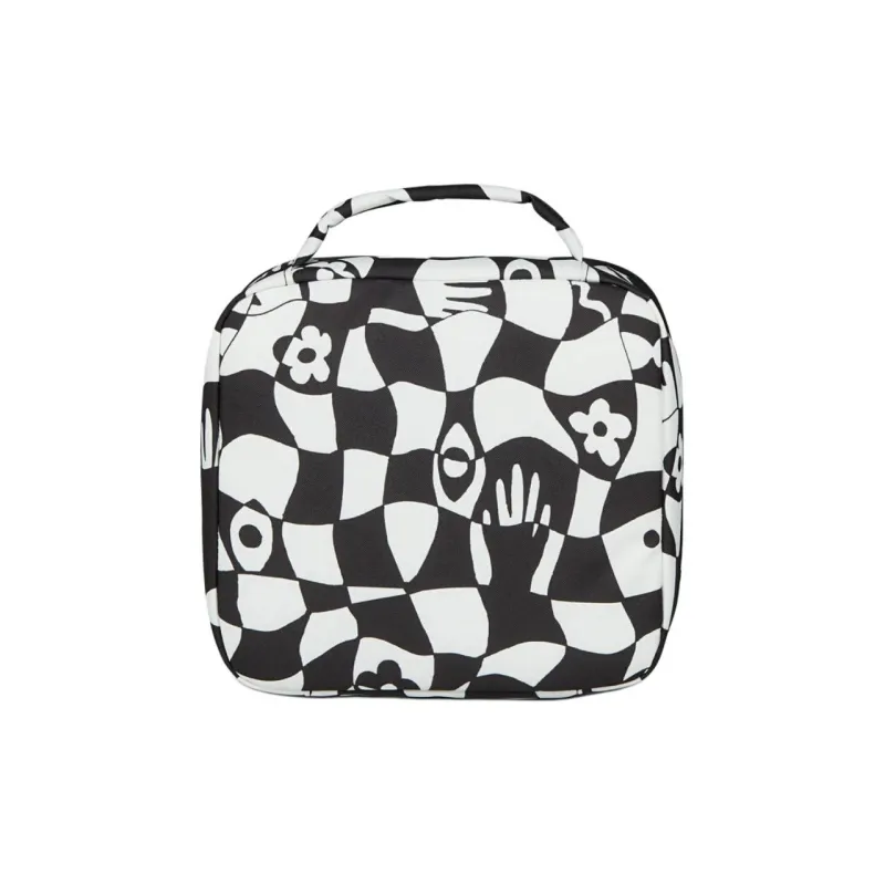 JanSport Recycled Polyester Travel Storage Bag Unisex Black & White-2