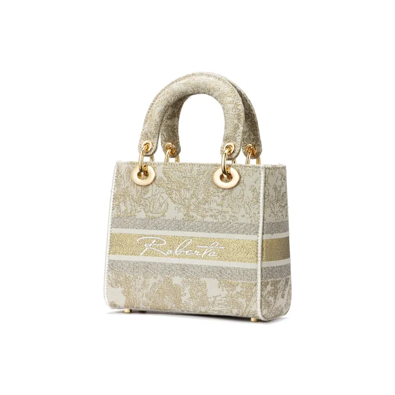 ROBERTA DI CAMERINO Fabric Shoulder Bag, Crossbody Bag, Handbag Regular Women's Multicolor-13