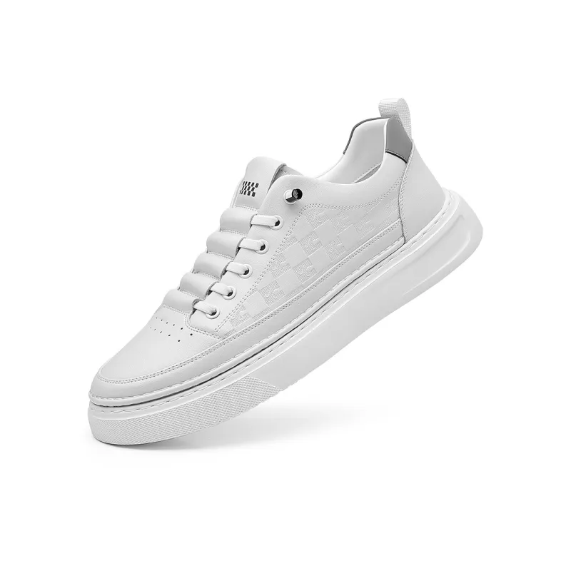 Frank Mully Low Top Skateboard Shoes Men's White-1