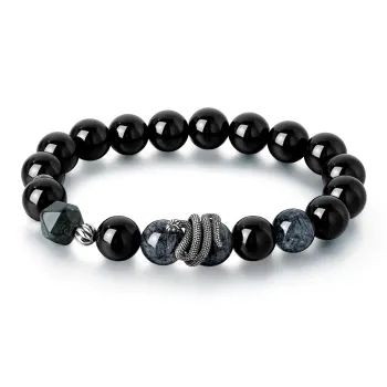 SUNFEEL Obsidian Jade Bracelets Unisex