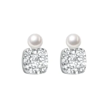 ZEGL S925 Silver Stud Earrings Women's