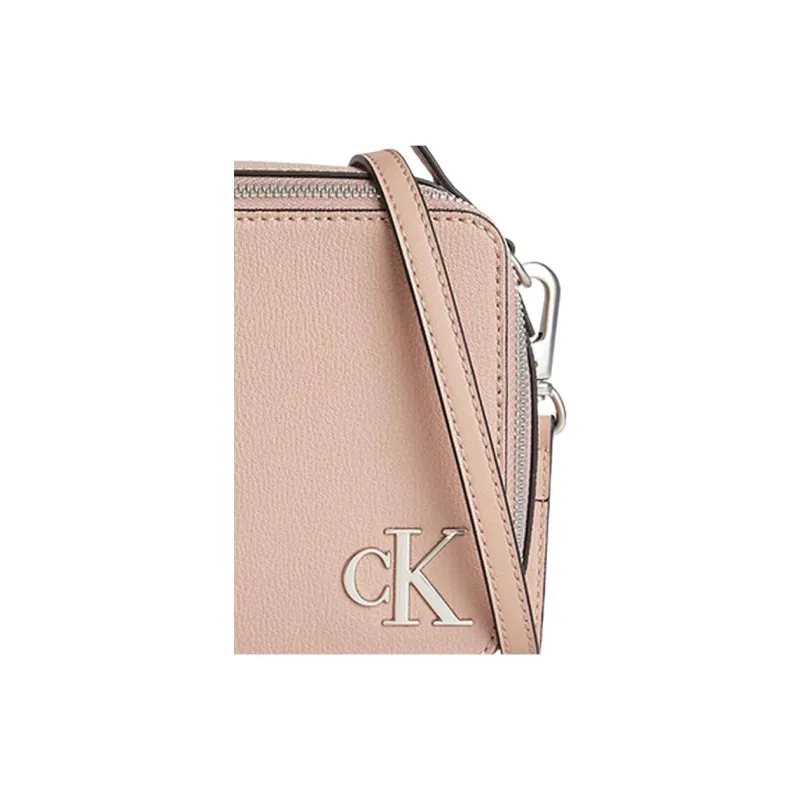 CALVIN KLEIN Fork Strap Handbag Women's Pink-2