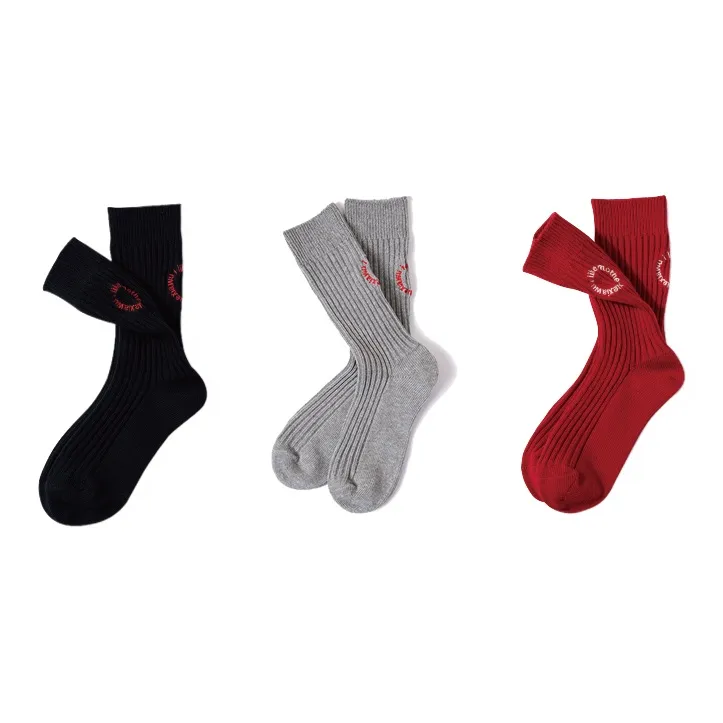 Under The Boots Mid Calf Socks Unisex 3 Pack-6