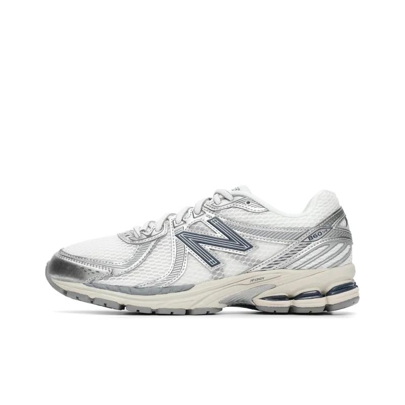 New Balance 860 Breathable, Coverage, Support, Balance, Lightweight Low Top Casual Shoes Unisex Silver-0