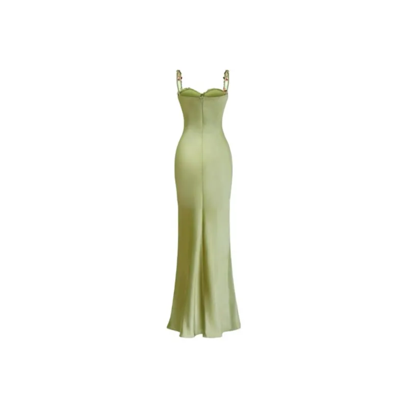 Dior Beauty Slip Dresses Women's Long-1