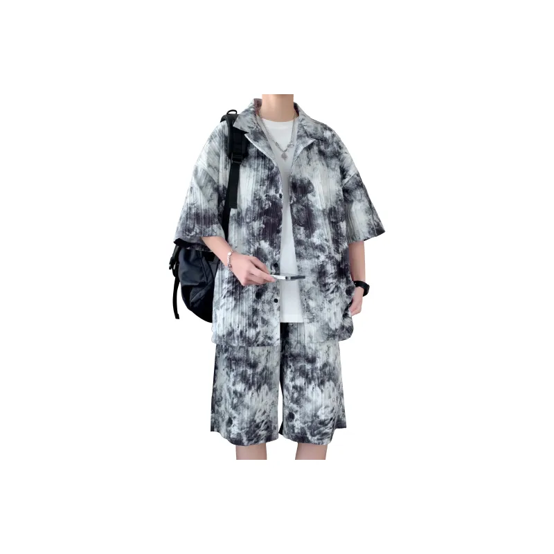 ZWWWZ Shirt Matching Set Unisex-5