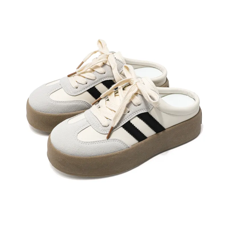 Be Good Closed Toe Slippers Women's Ecru-2