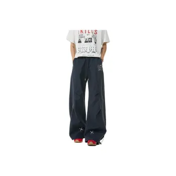JASONWOOD Casual Pants Unisex Navy Blue