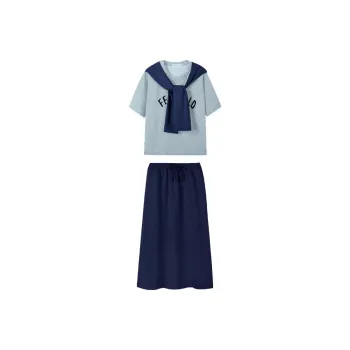Lookinto Two Piece Skirt Sets Women's