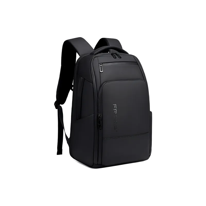 FENRUIEN Oxford Backpack Regular Men's Black/Gray-0