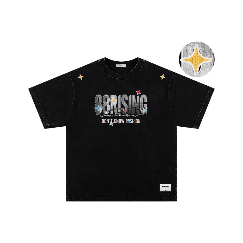 88rising T-Shirts Unisex Jet Black-1