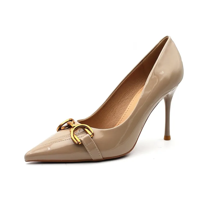 Lan Miao Slim Heel High Heels Women's-0