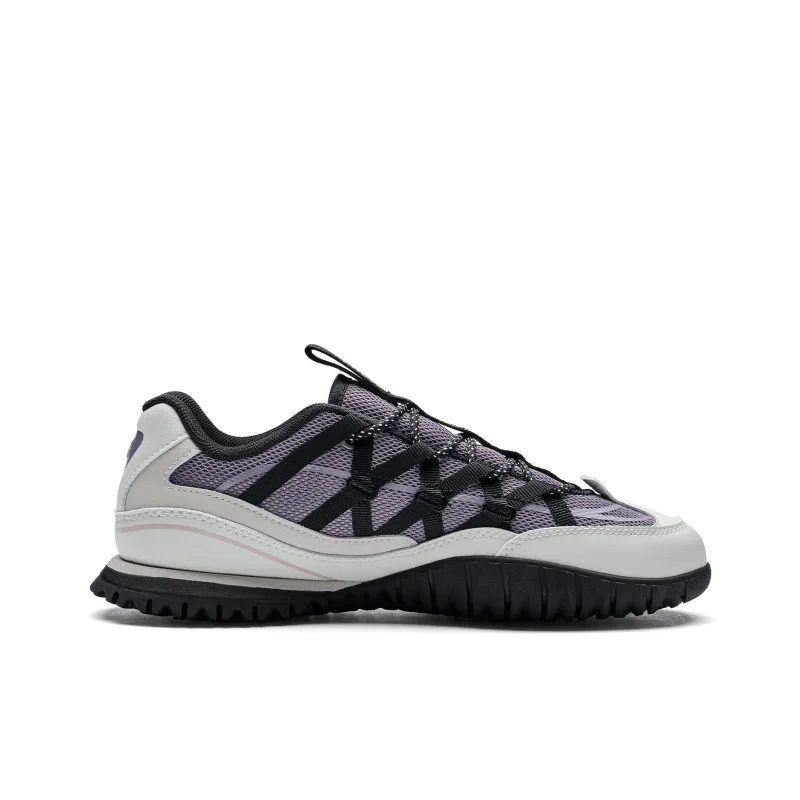 Kappa Anti Slip Wear Resistant Low Top Running Shoes Women's Purple Black-1