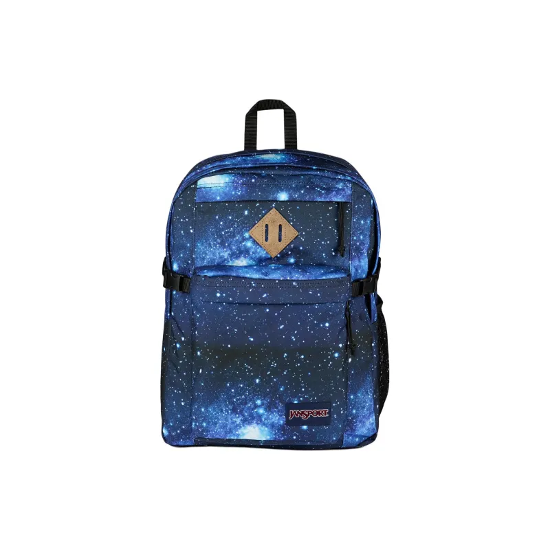 JanSport Recycled Polyester Backpack Unisex Blue-0
