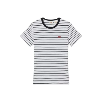 Levis T Shirts Women's Black White