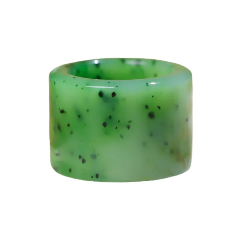 Jade Charm Yao Hetian Jade Premium Ring Jasper Unisex-0