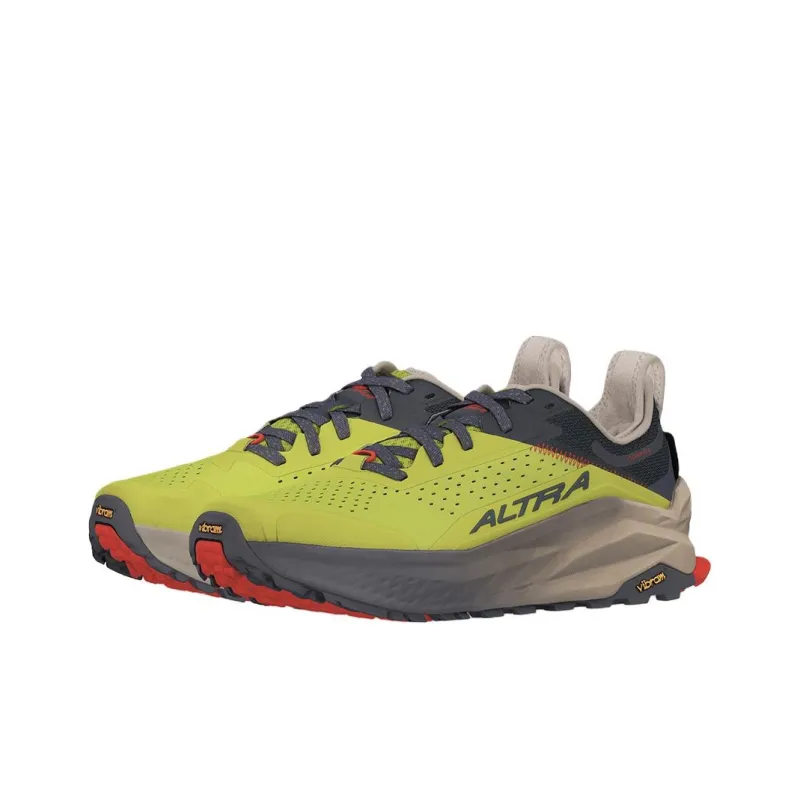 Altra OLYMPUS 6 Low Top Running Shoes Men's Green-2