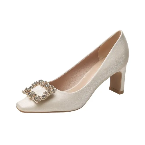 Varib Chunky Heel High Heels Women's