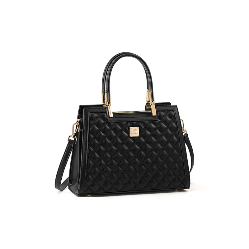 Vigno Synthetic Leather Handbag Women's Red/Black-7